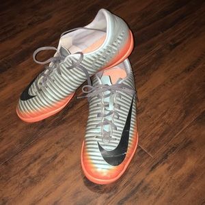 Indoor boys Nike soccer shoes